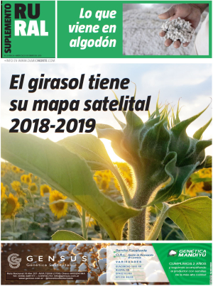 El girasol tiene su mapa satelital 2018-2019