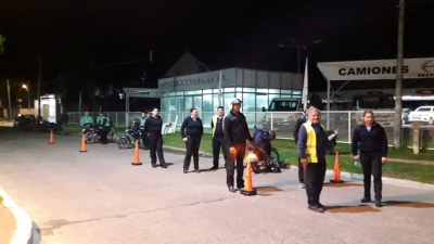 Diez vehículos terminaron en el corralón municipal por controles de alcoholemia y transporte