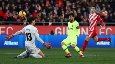 Lionel Messi aportó su cuota goleadora