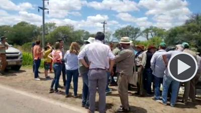 Tensión en la ruta nacional 89 en zona de Capdevila