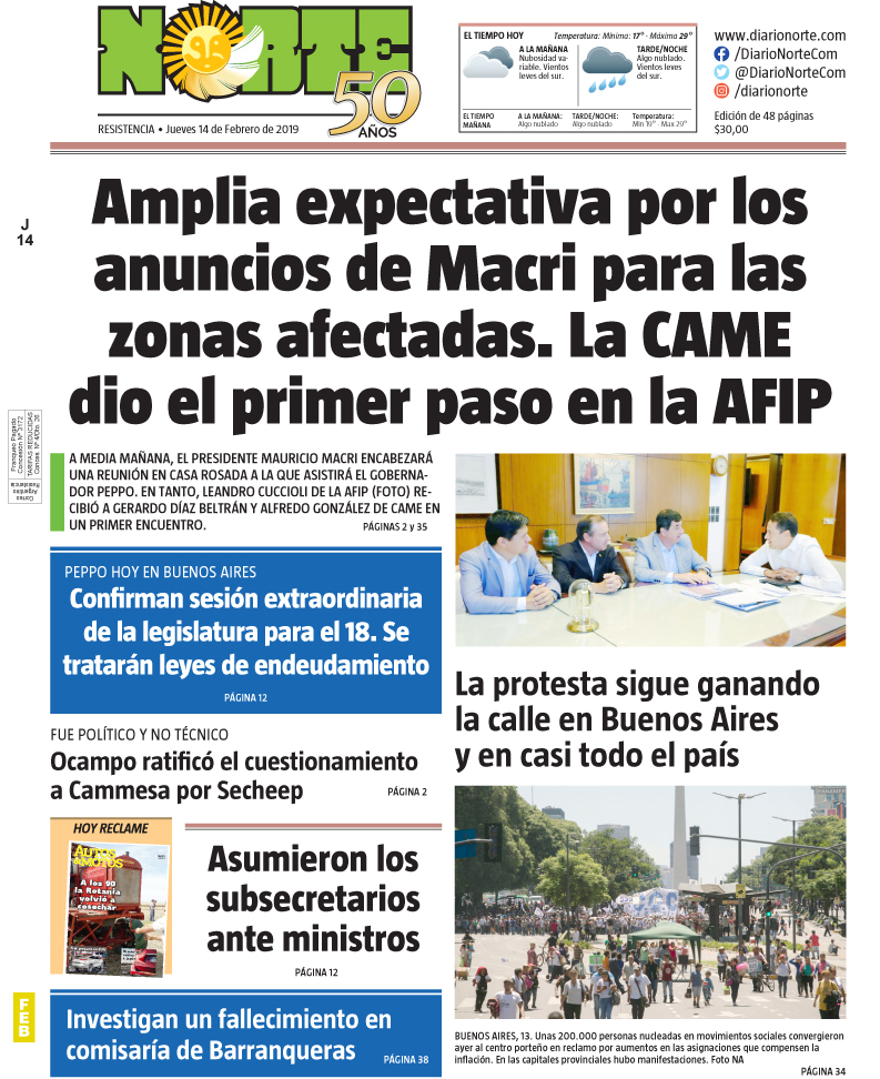 Edición del 14.02.2019