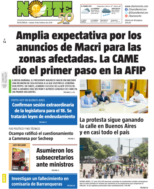 Edición del 14.02.2019