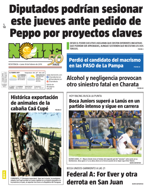 Edición del 18.02.2019