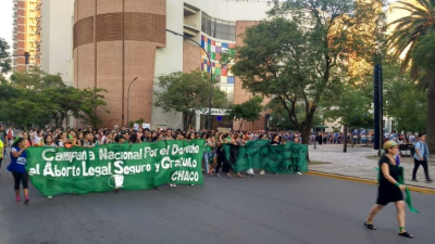 Las actividades y puntos de concentración en Resistencia por un nuevo "pañuelazo"