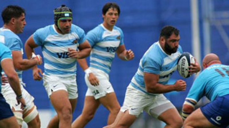 Argentina XV tuvo el aporte del chaqueño Lucas Favre para quedar cerca del título