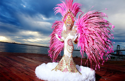 Alicia García nuevamente en el carnaval de Río