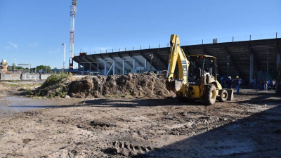 La obra en For Ever fue paralizada por algunas horas por el municipio