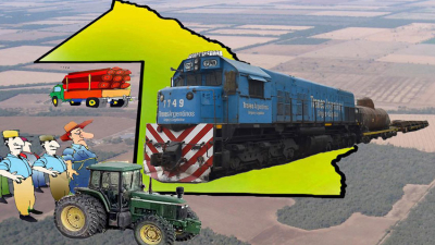 Obras nacionales para el transporte que el Chaco las observa pasar