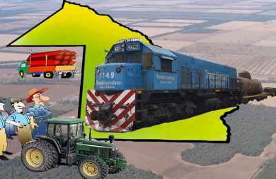 Obras nacionales para el transporte que el Chaco las observa pasar