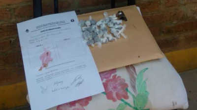 Robo, allanamiento y droga en Margarita Belén