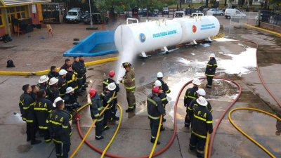 Personal de Bomberos se capacitaron en Buenos Aires