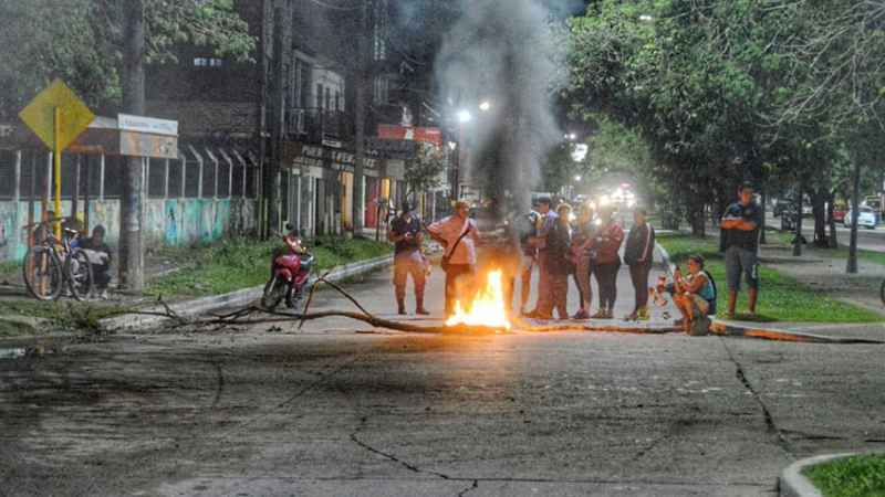 Más de 300 evacuados y varios cortes de damnificados en Resistencia