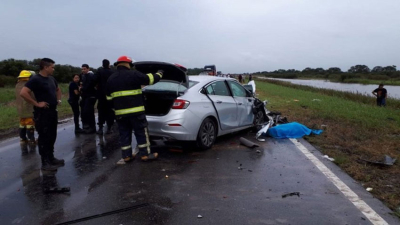 Dos chaqueños fallecieron en un siniestro vial en Santa Margarita