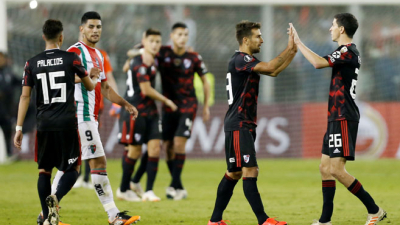 Victoria de River ante Palestino y pase a octavos de final de la Libertadores