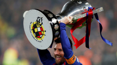 Con un gol de Messi, Barcelona le ganó al Levante y gritó campeón de la Liga