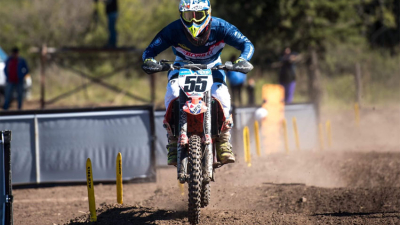 David Sona logró el octavo lugar en el Campeonato Nacional de Motocross