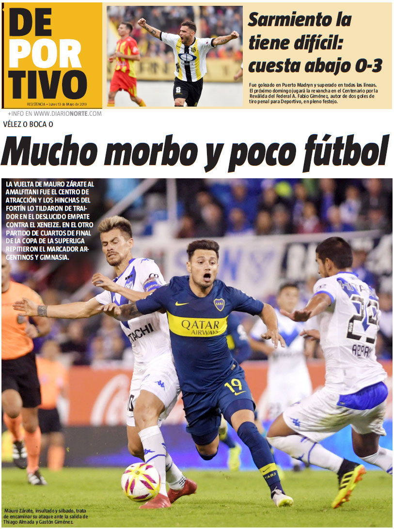 Mucho morbo y poco fútbol