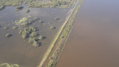 Gobierno realizó un sobrevuelo por la zona Sudoeste de la provincia