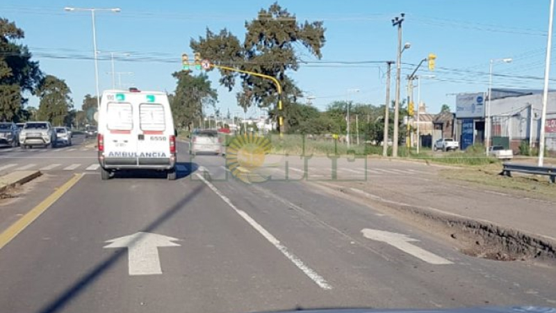Autovía ruta 16: el mal estado y la deficiente iluminación la convierten en una trampa mortal