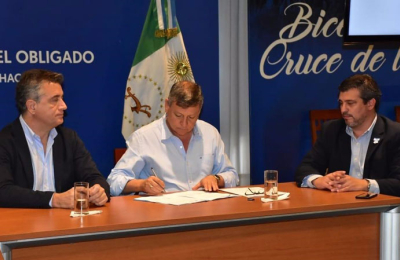 La Nación y provincia firmaron los acuerdos previstos en beneficio de campos afectados