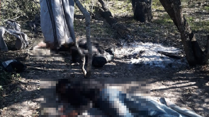 Abuelo y nieto fueron encontrados muertos en camino vecinal en El Sauzalito