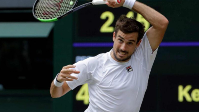 Wimbledon: Pella perdió ante Bautista Agut