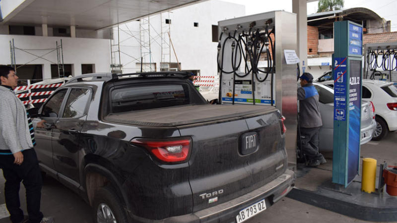 En Sáenz Peña baja el consumo de combustibles premium