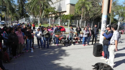 La Anses Resistencia, entre actos y asambleas de empleados