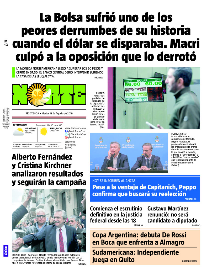 Edicion del 13-08-2019