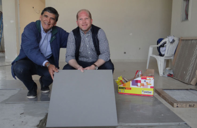 Todos colaboraron con la Casa