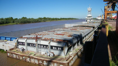 La bajante del Paraná enciende las alarmas por la provisión de combustibles
