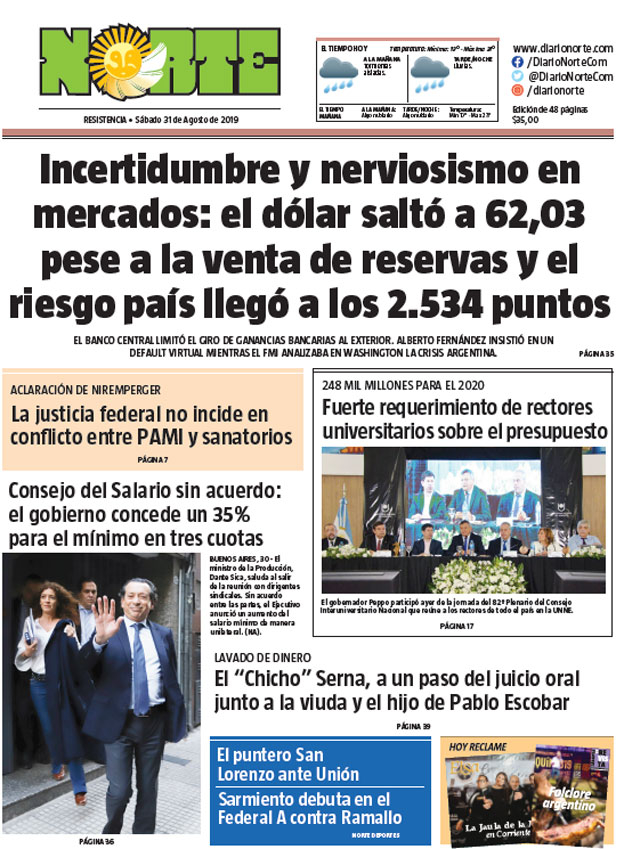 Edicion del 31-08-2019
