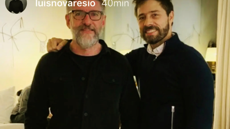 Luis Novaresio presentó a su novio empresario con un afectuoso posteo en redes