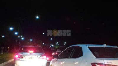Largas colas de vehículos en el acceso a Resistencia y demoras de hasta 30 minutos