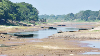 En Formosa el río Paraguay bajó siete metros en tres meses