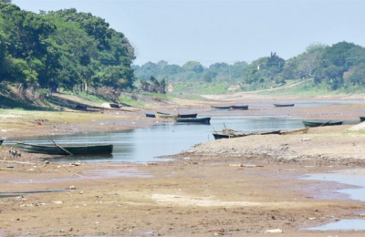 En Formosa el río Paraguay bajó siete metros en tres meses