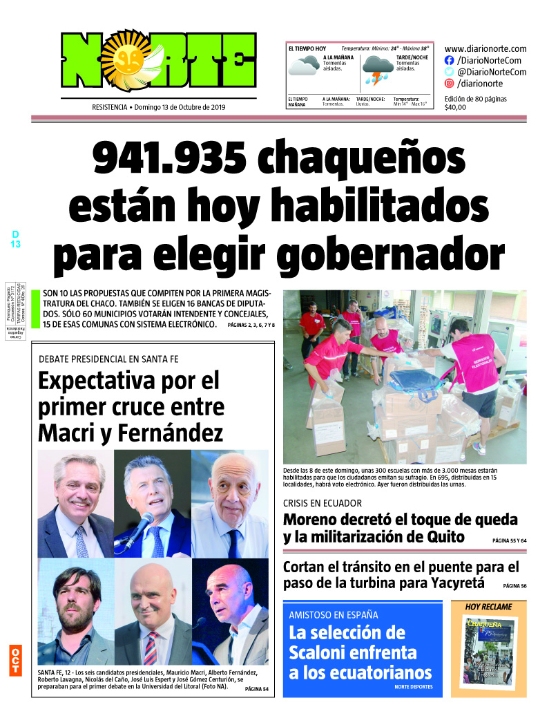 Edicion del 13-10-2019