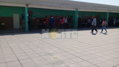 Los Frentones: un hombre murió en la escuela, antes de votar