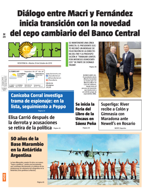 Edicion del 29-10-2019