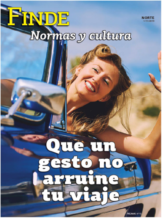 Que un gesto no arruine tu viaje