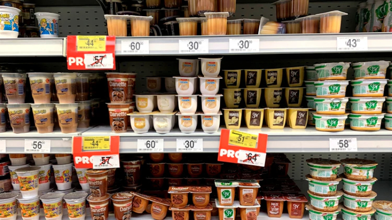 Hubo aumentos de casi 8 % en alimentos y bebidas en octubre