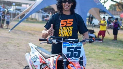 David Sona va por la gloria en la última fecha del Campeonato Argentino de Motocross