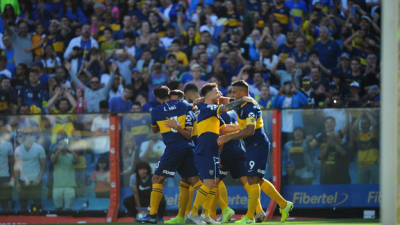 Boca le ganó a Unión y trepó a la cima en soledad
