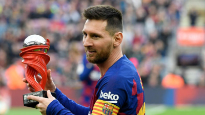 Messi en el equipo de la década de France Football