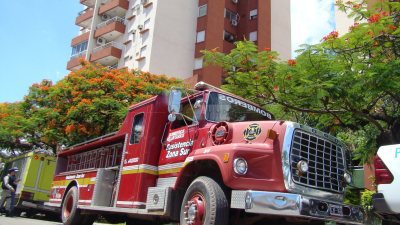 Resistencia: susto en un edificio céntrico por un principio de incendio