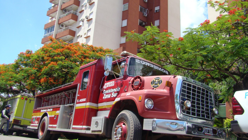 Resistencia: susto en un edificio céntrico por un principio de incendio