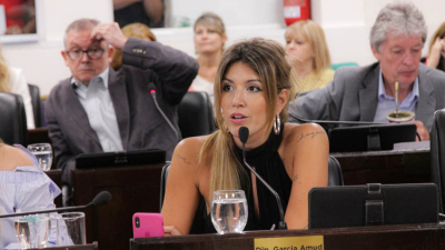 García Amud pidió licencia y será el primer tema que tratará la Comisión Legislativa
