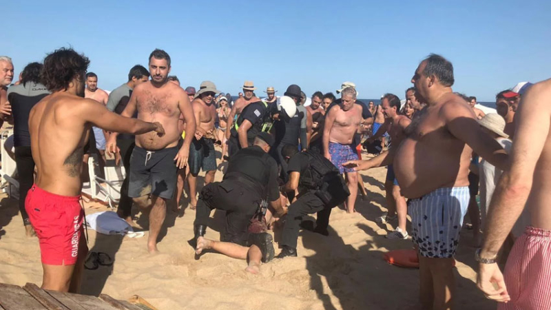 Uruguay: hincha de River quiso robar caja registradora y lo hirieron de bala
