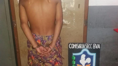 Cayó uno de los presuntos pirañas roba motos de Resistencia