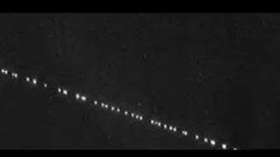 Una caravana de satélites atravesó el cielo chaqueño ????️